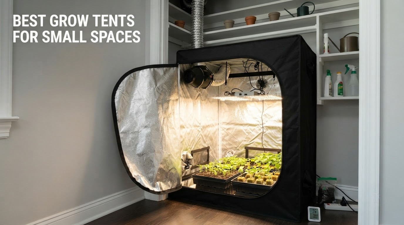 best grow tents for small spaces