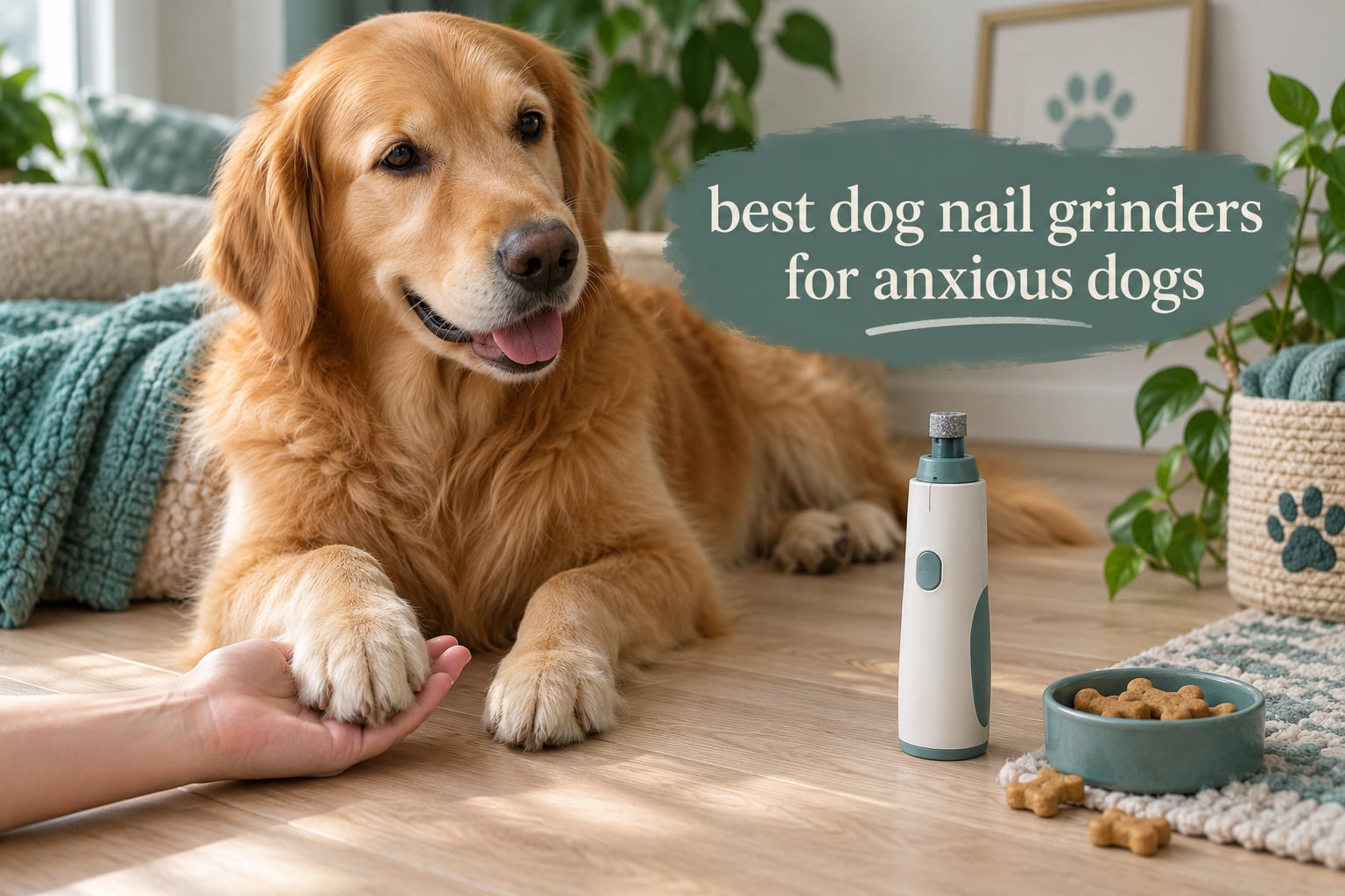 best dog nail grinders for anxious dogs