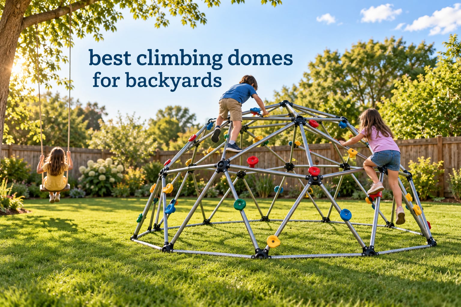 best climbing domes for backyards