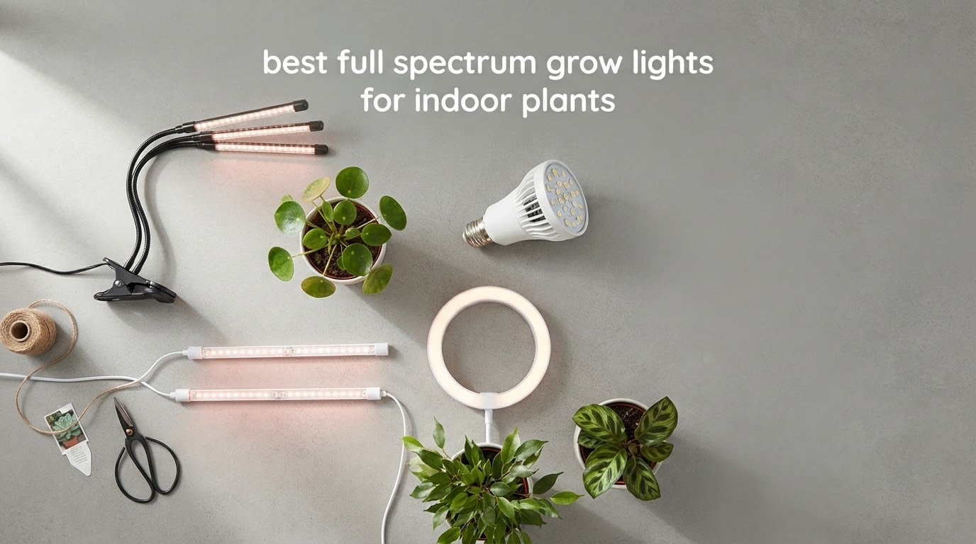 best full spectrum grow lights for indoor plants