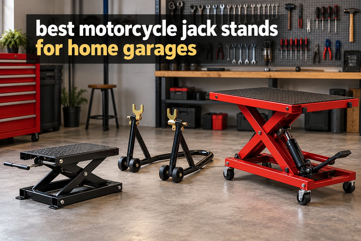 best motorcycle jack stands for home garages