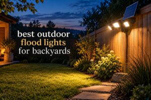 best outdoor flood lights for backyards