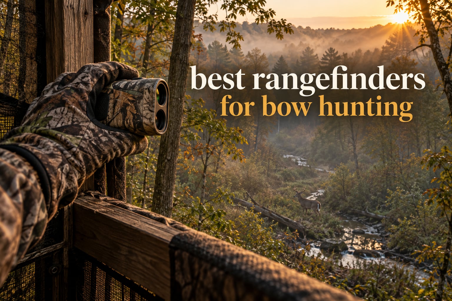 best rangefinders for bow hunting