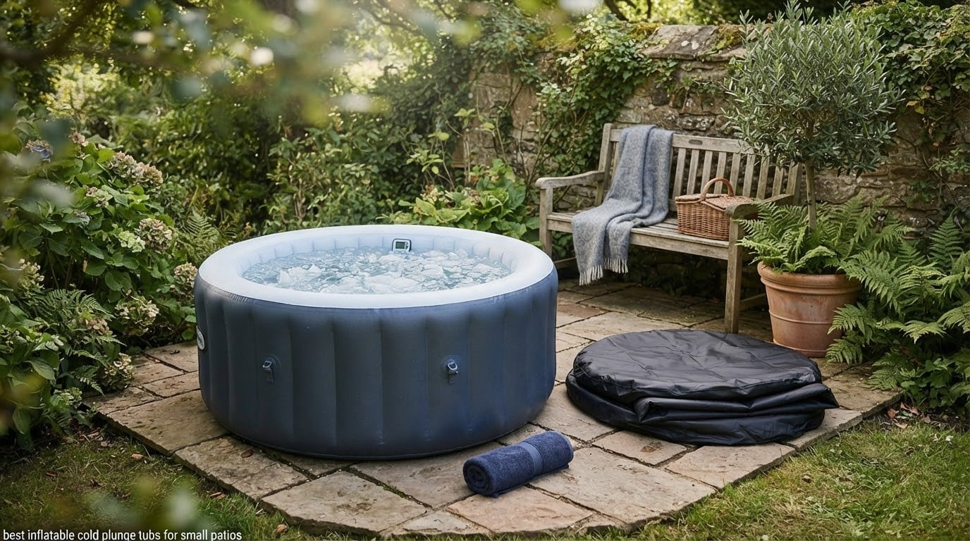 best inflatable cold plunge tubs for small patios