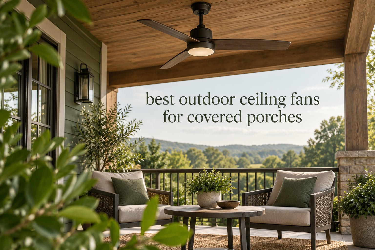 best outdoor ceiling fans for covered porches