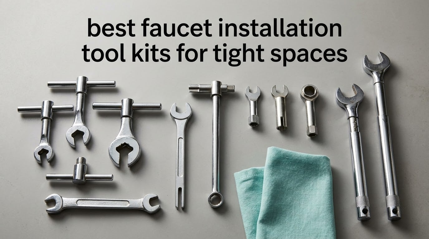 best faucet installation tool kits for tight spaces