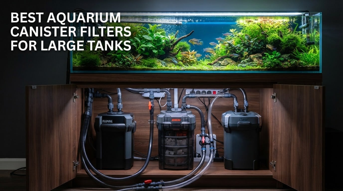 best aquarium canister filters for large tanks