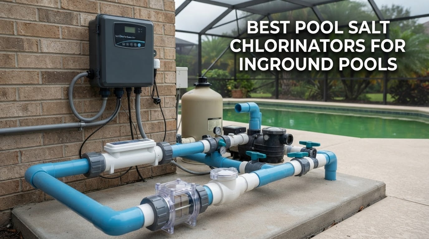 best pool salt chlorinators for inground pools