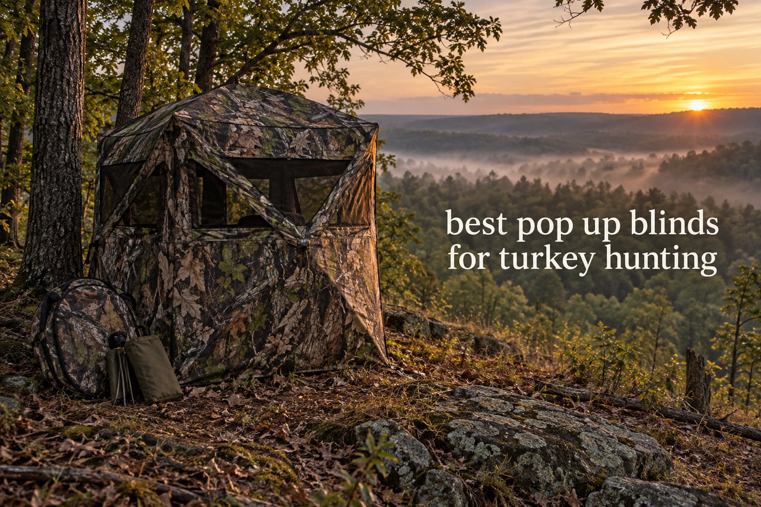 best pop up blinds for turkey hunting