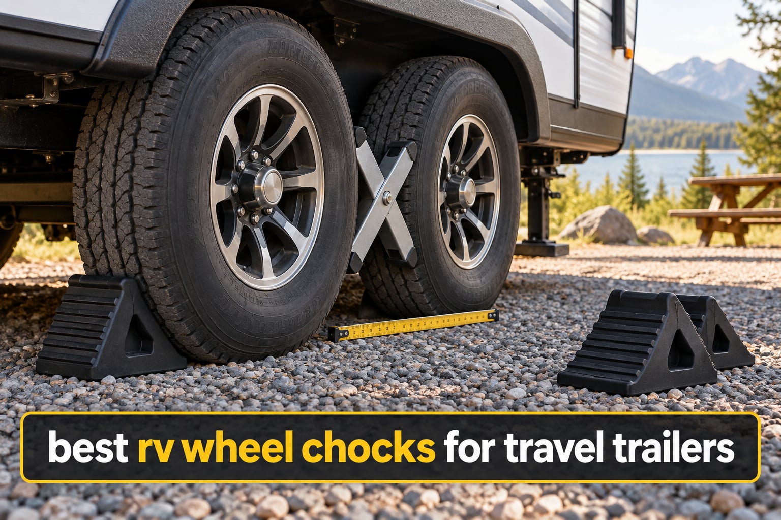 best rv wheel chocks for travel trailers