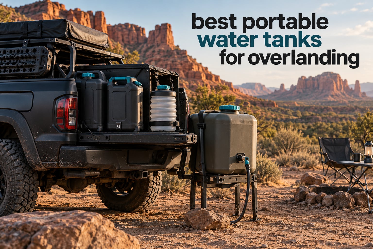 best portable water tanks for overlanding