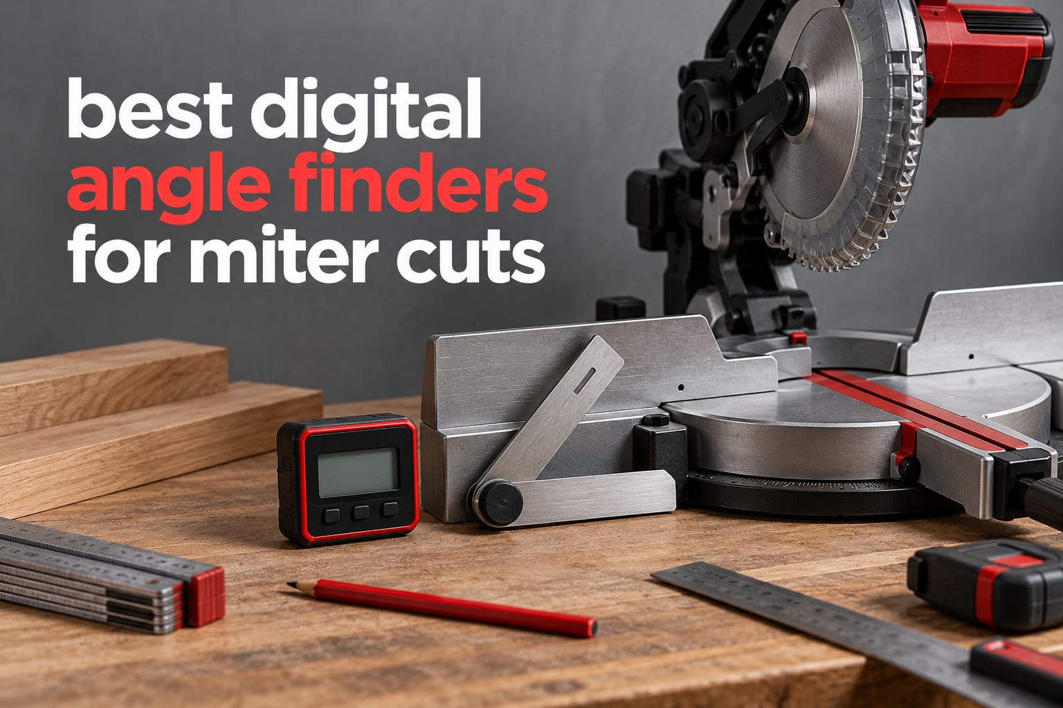 best digital angle finders for miter cuts
