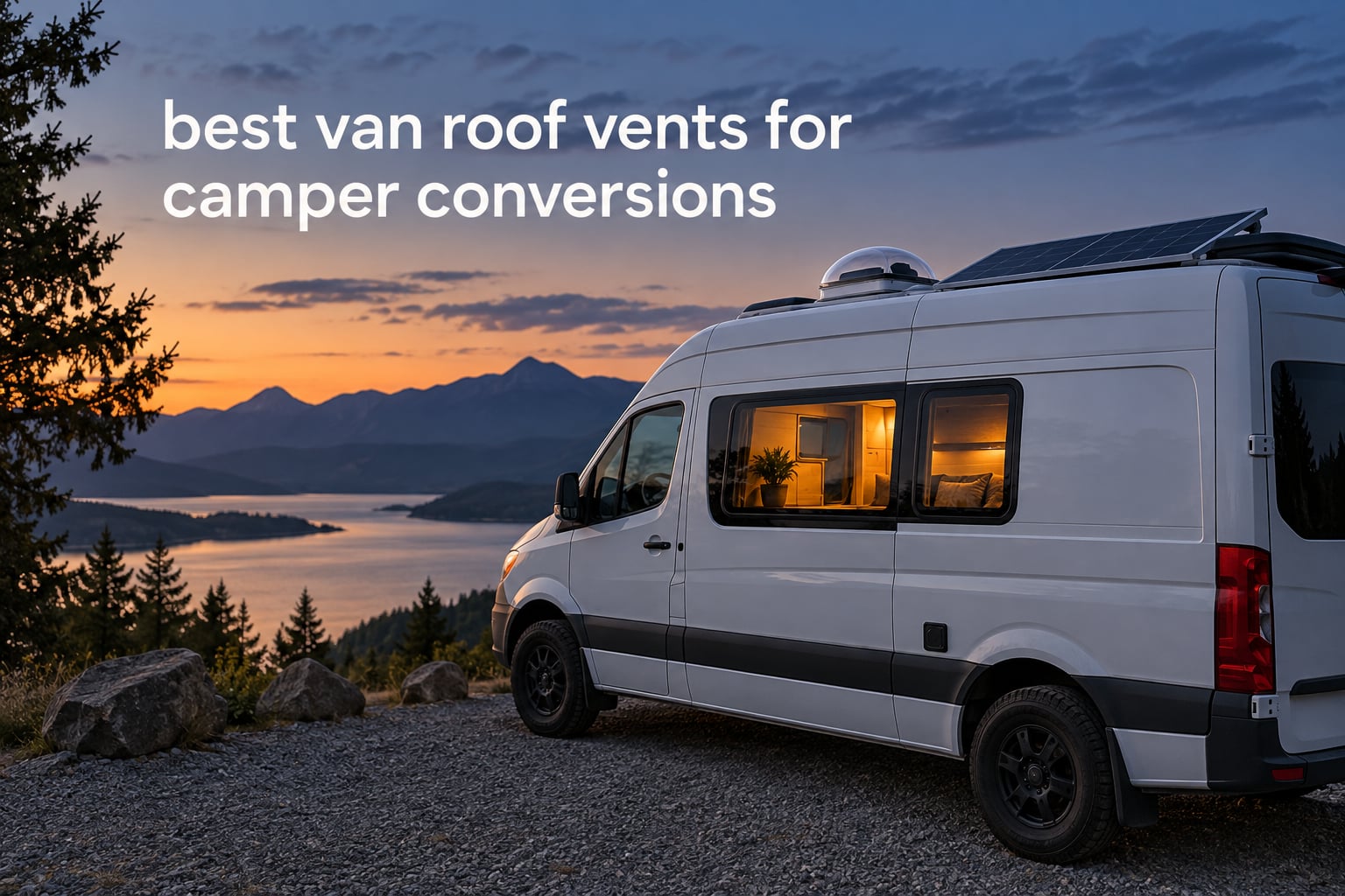 best van roof vents for camper conversions