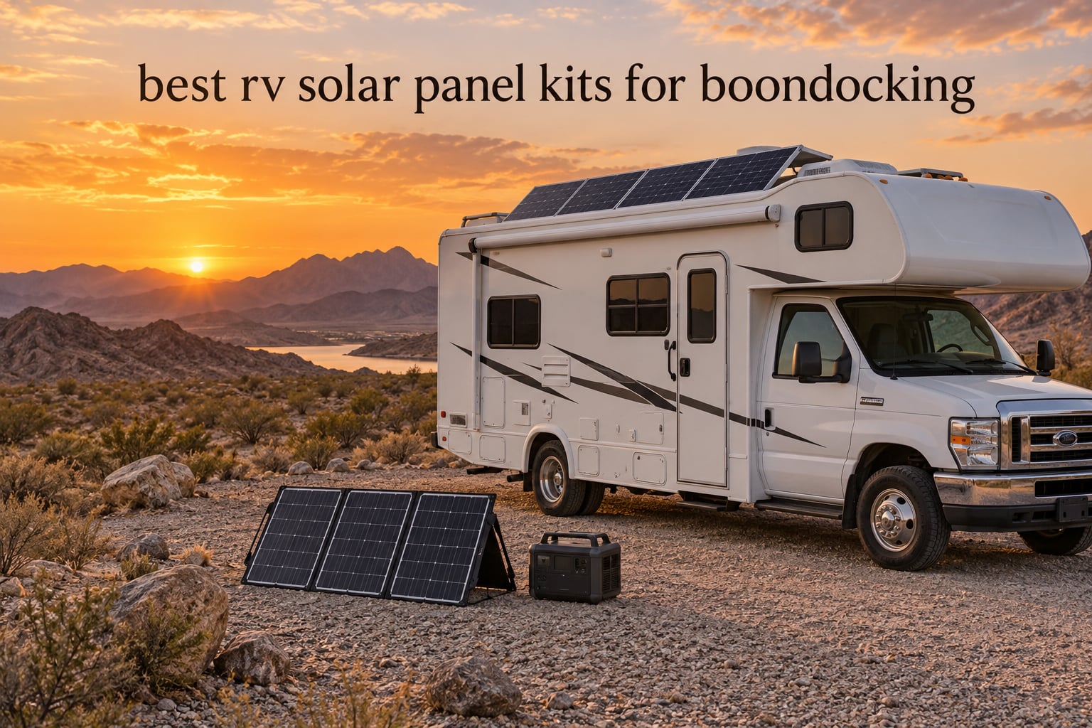 best rv solar panel kits for boondocking