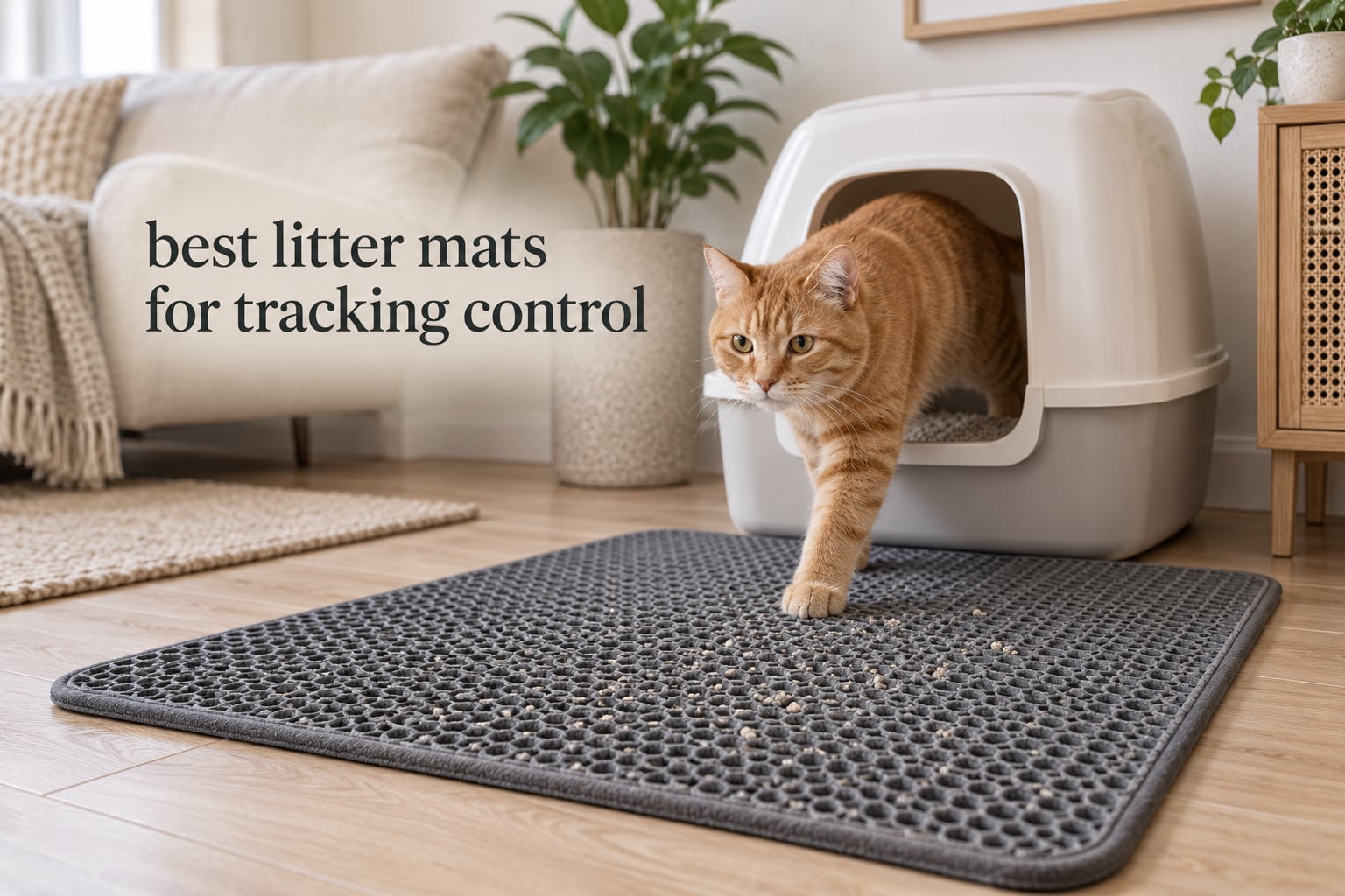 best litter mats for tracking control