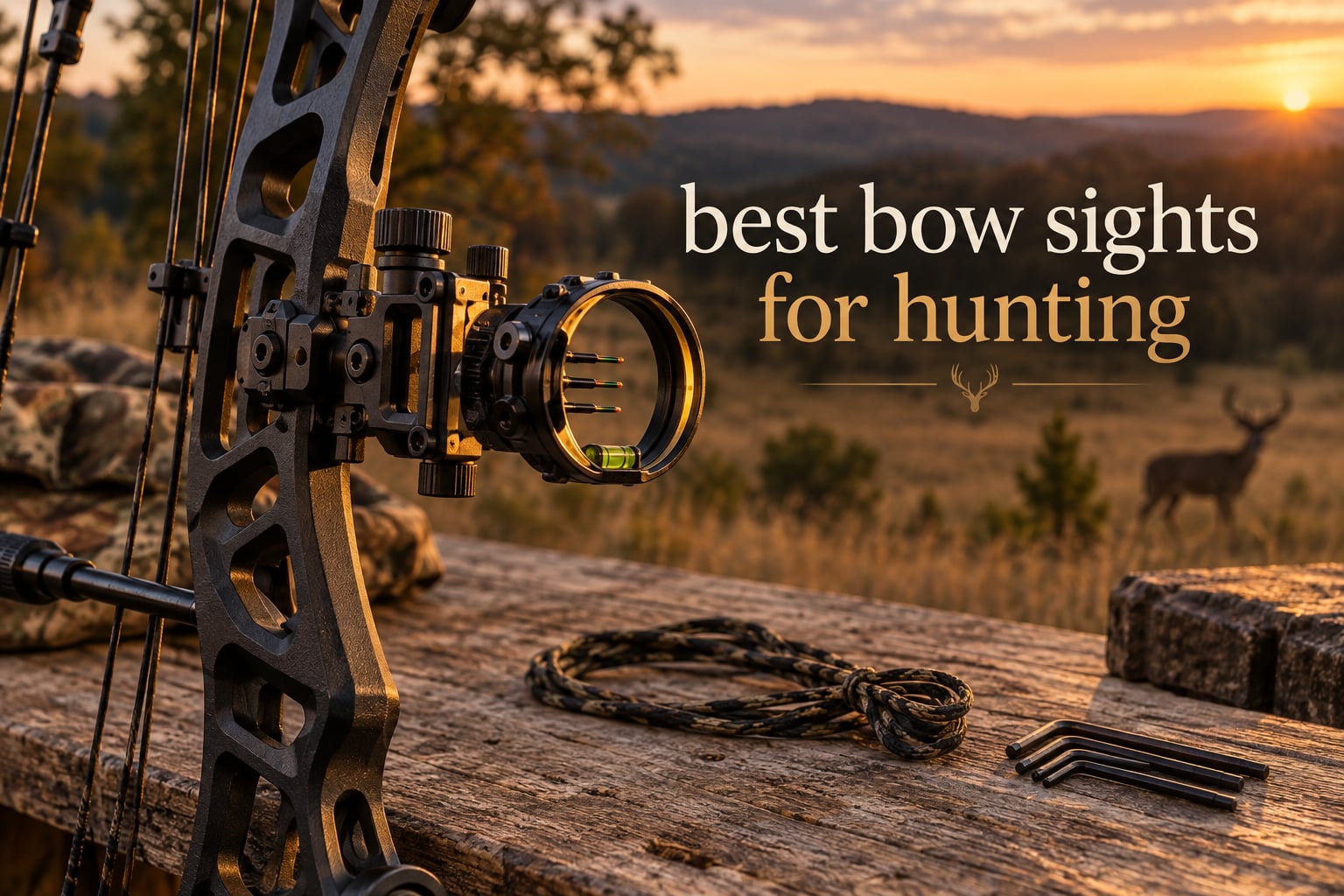 best bow sights for hunting