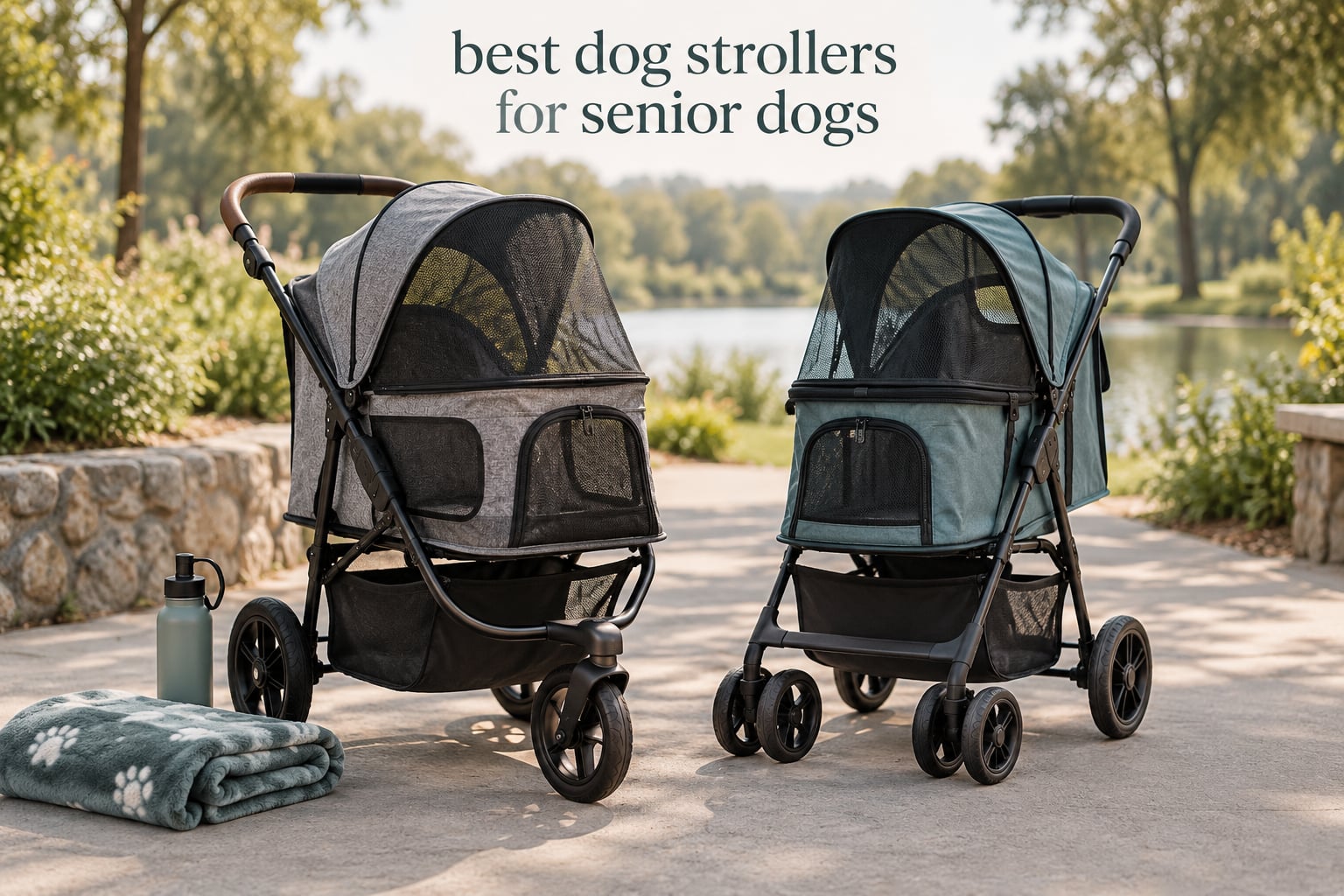 best dog strollers for senior dogs