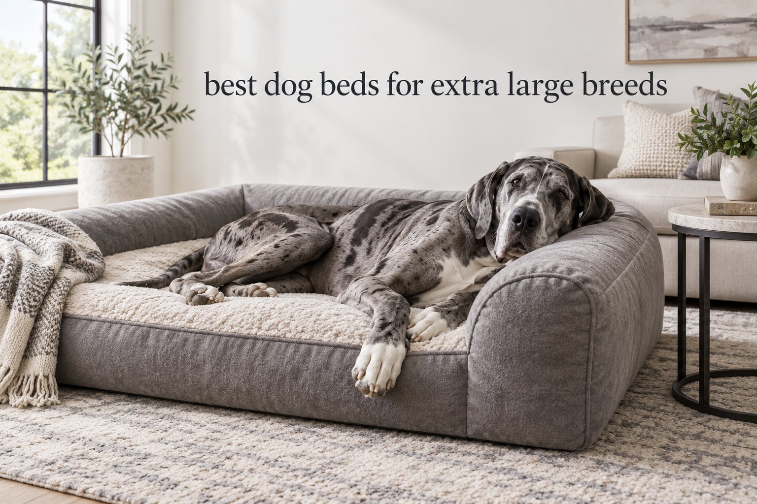 best dog beds for extra large breeds