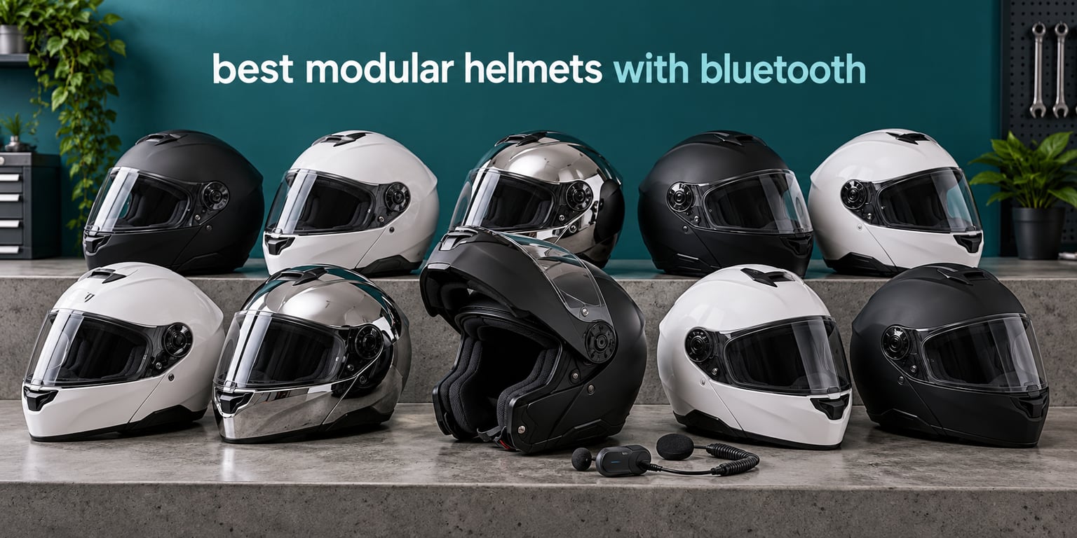 best modular helmets with bluetooth