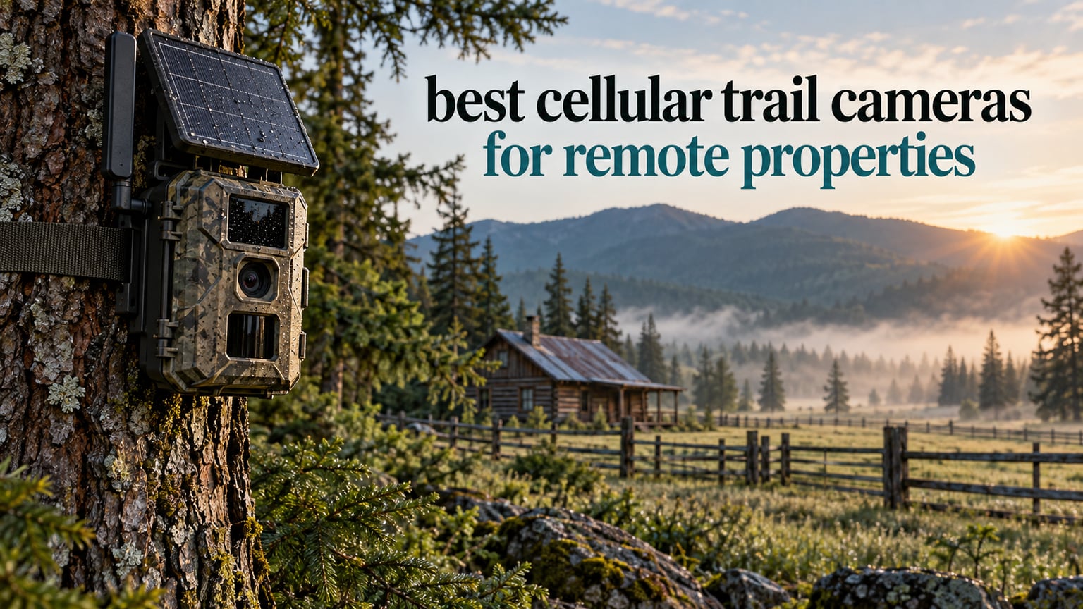 best cellular trail cameras for remote properties