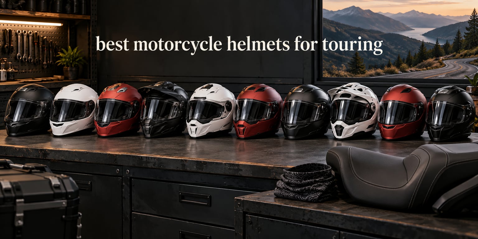 best motorcycle helmets for touring