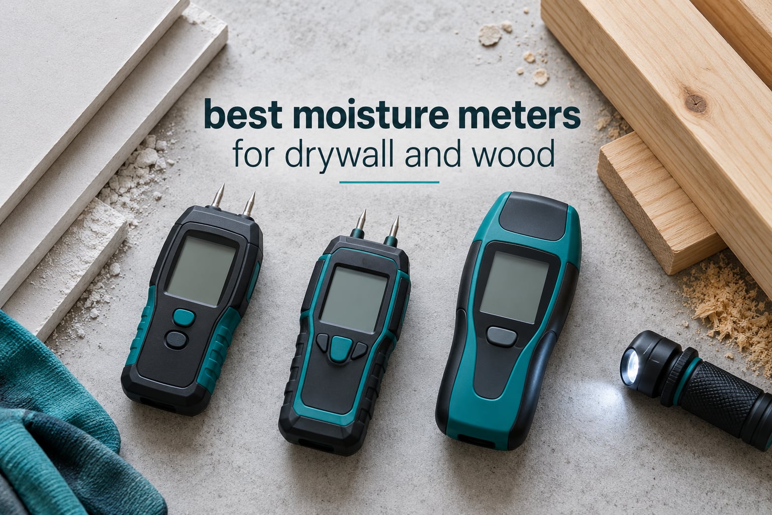 best moisture meters for drywall and wood