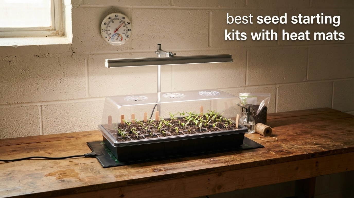 best seed starting kits with heat mats