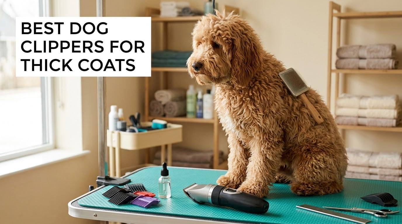 best dog clippers for thick coats