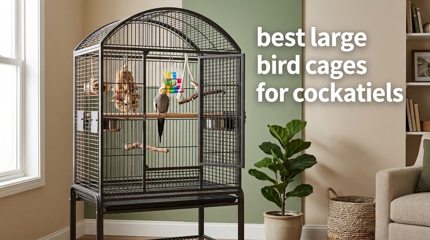 best large bird cages for cockatiels
