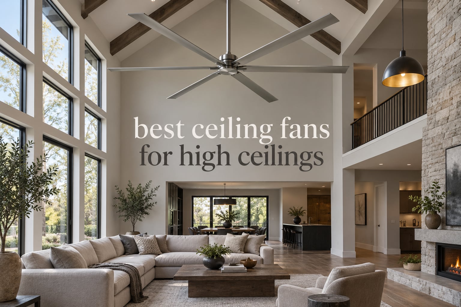 best ceiling fans for high ceilings