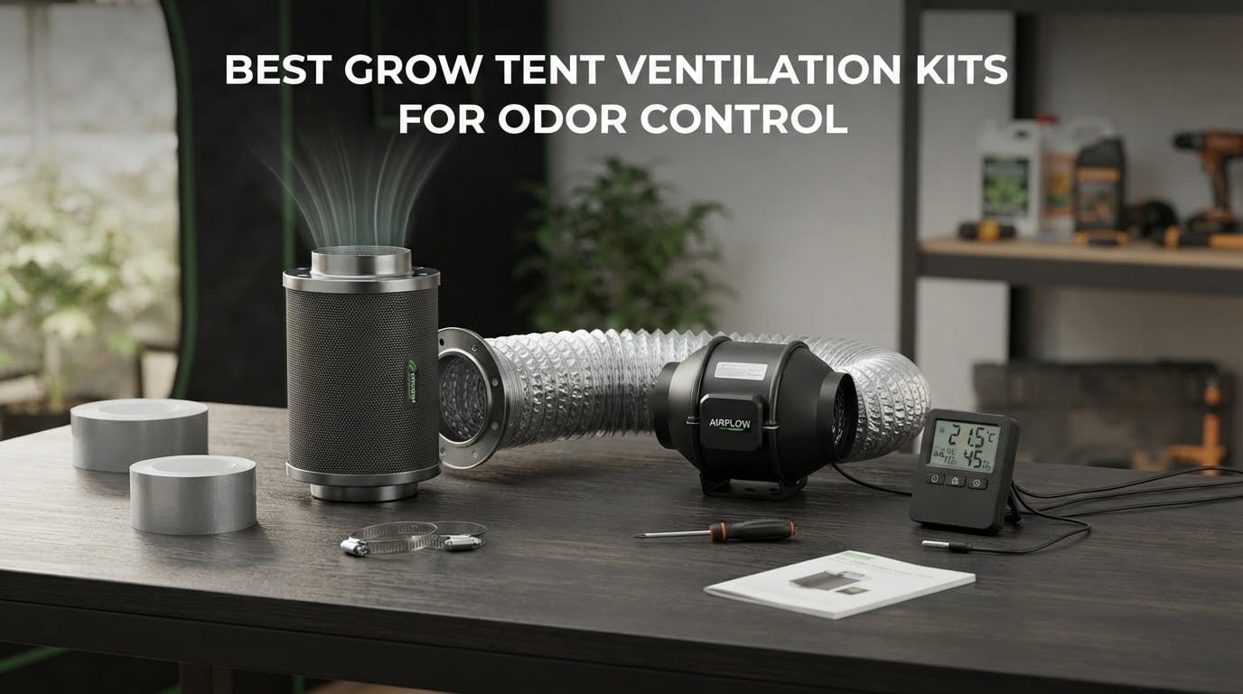 best grow tent ventilation kits for odor control