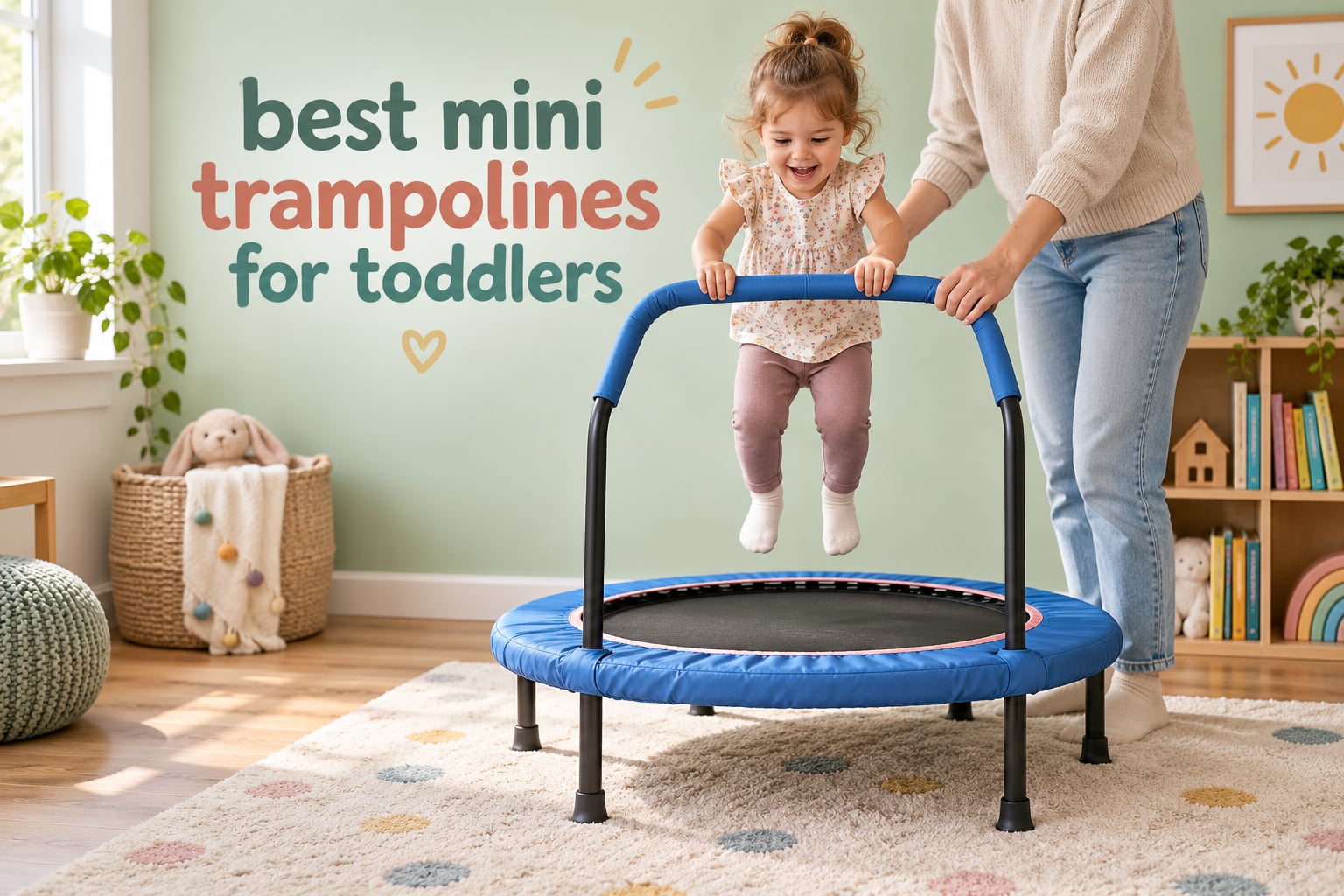 best mini trampolines for toddlers