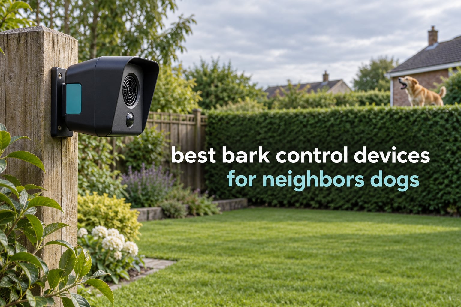 best bark control devices for neighbors dogs