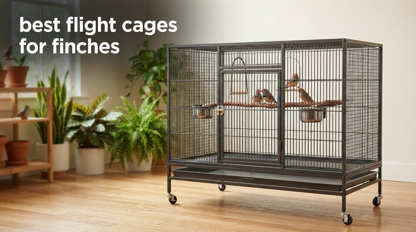 best flight cages for finches