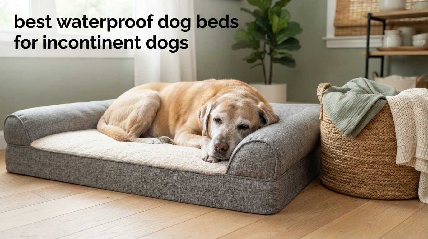 best waterproof dog beds for incontinent dogs