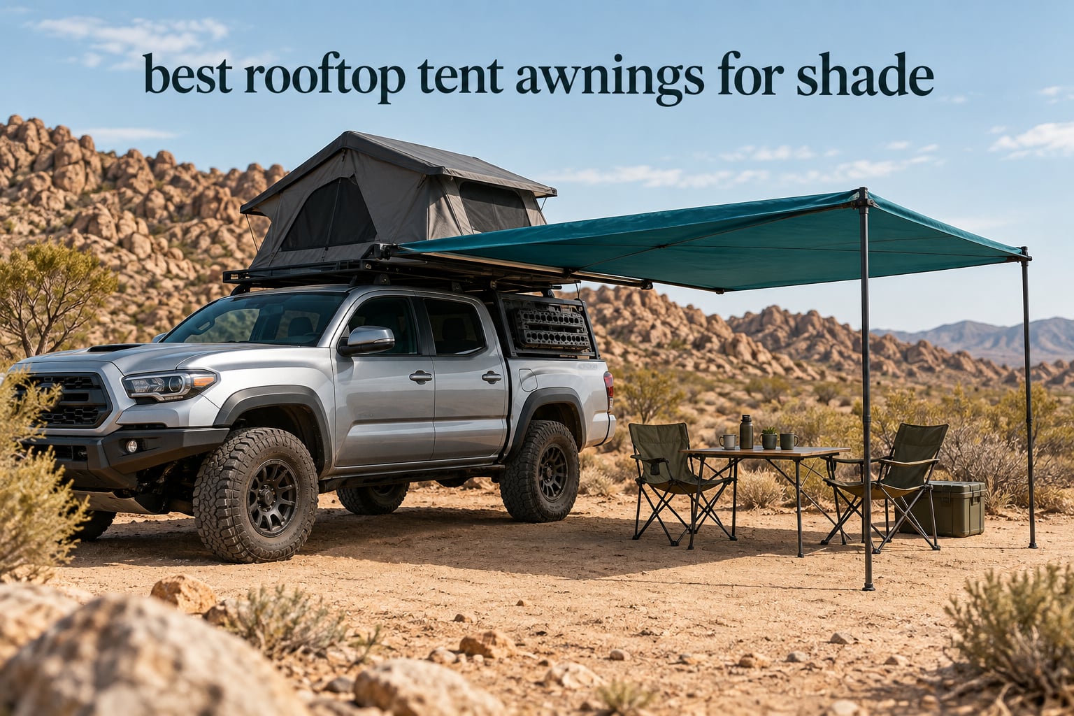 best rooftop tent awnings for shade